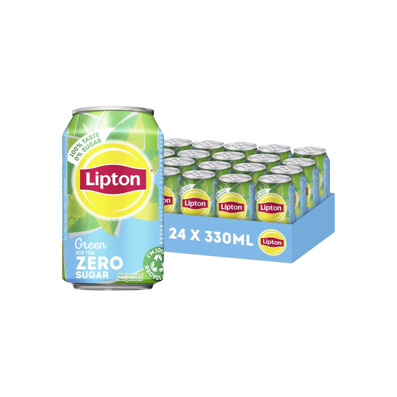 Lipton Ice Tea Green Zéro 24 × 33 cl