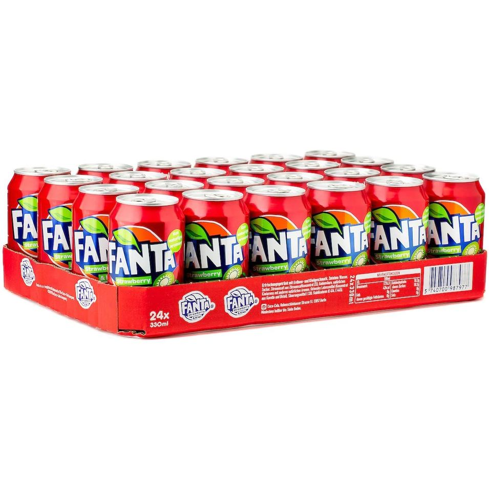 Fanta Fraise-Kiwi 24x33cl
