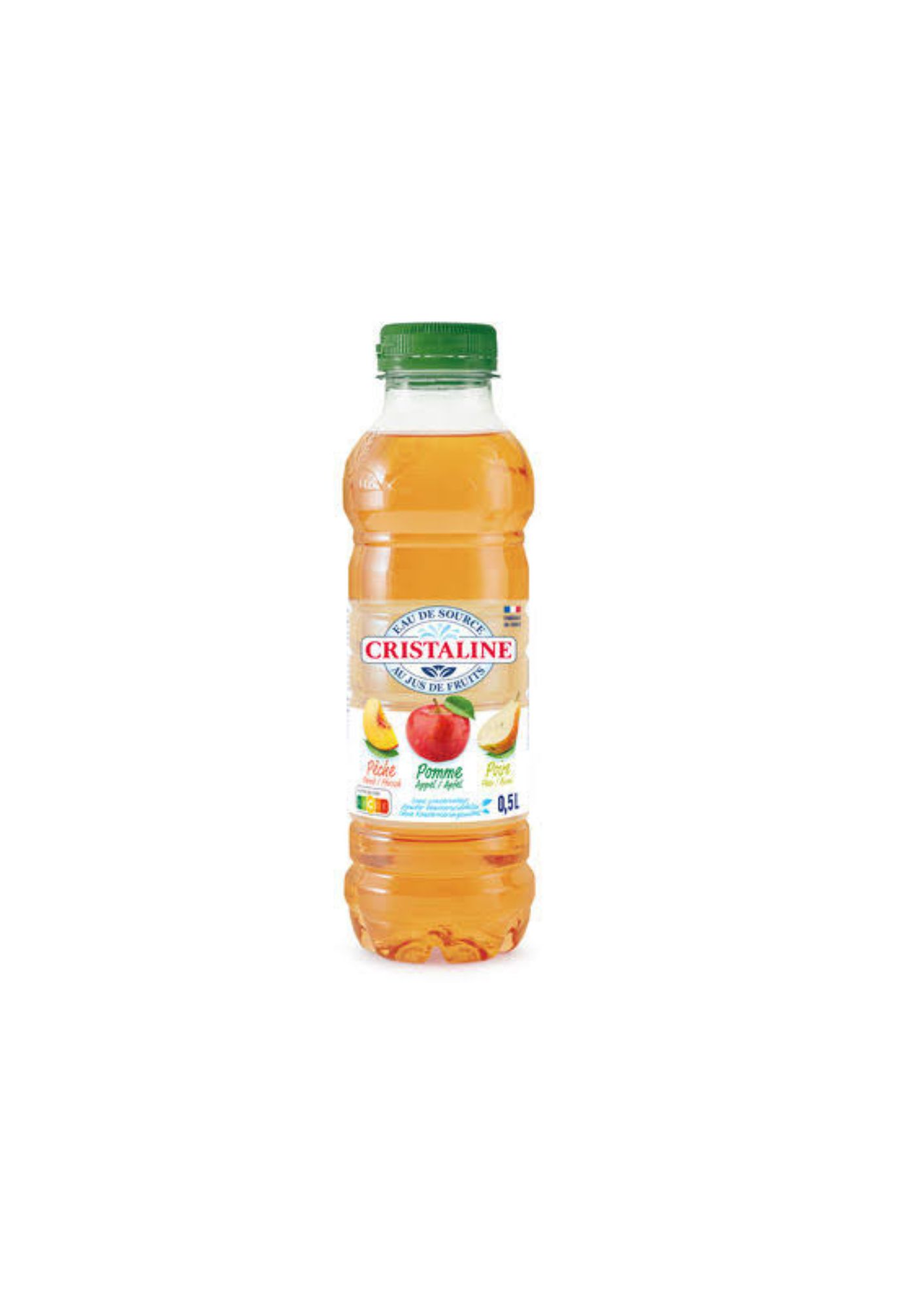 Cristaline Pêche Pomme Poire