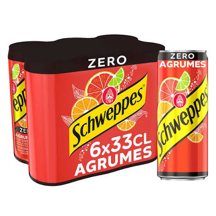 Schweppes Agrumes Zéro