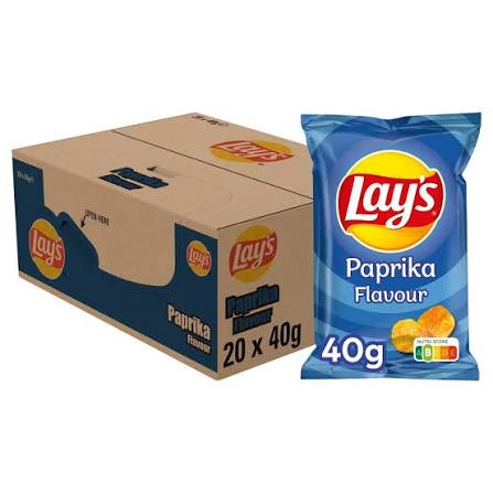 Lay's Paprika 20 × 40 g