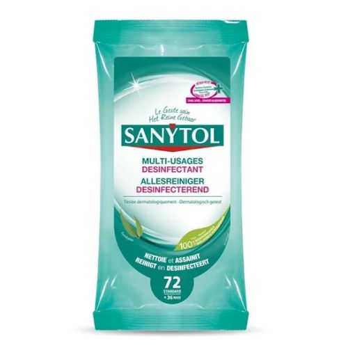 Sanytol Lingettes Multi-Usage