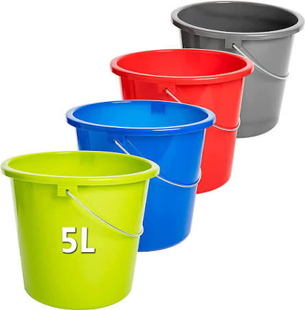 Seau de Ménage 5 L Couleur