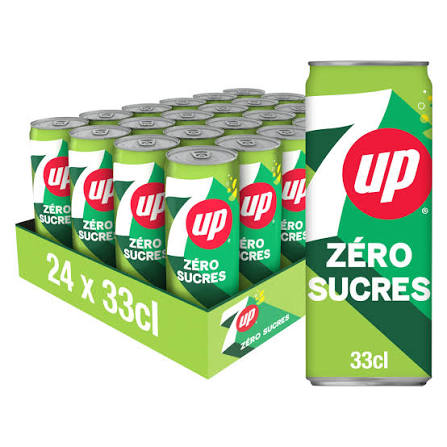 7Up Citron / Citron Vert Zéro