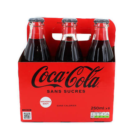 Coca-Cola Zero Bouteilles en Verre