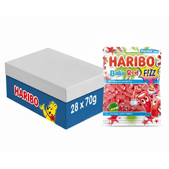 Haribo Balla Red Fizz