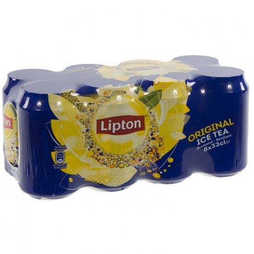 Lipton Original Sparkling 8 × 33 cl