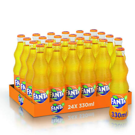 Fanta Orange Bouteilles en Verre