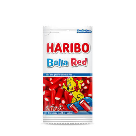 Haribo Balla Red