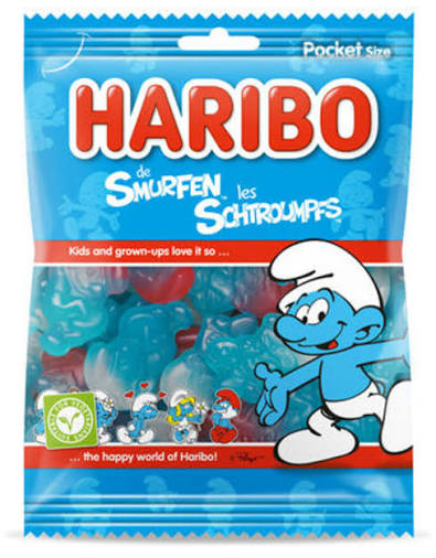 Haribo Schtroumpfs
