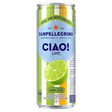 Pack 24 San Pellegrino Ciao lime 33Cl