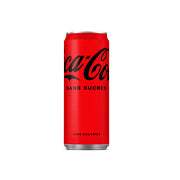 Pack 24 Coca Zéro Belge 33Cl