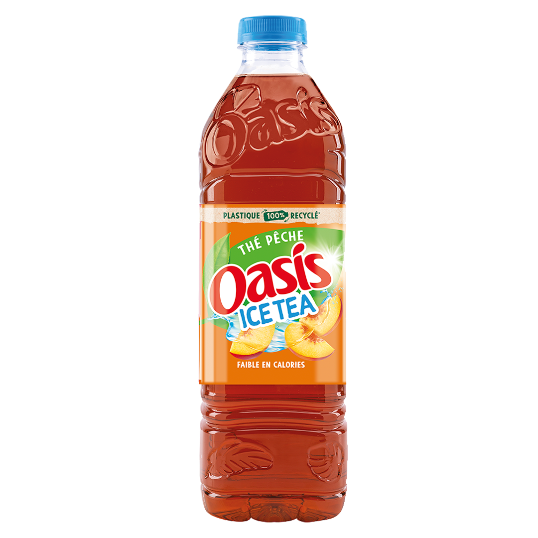 Pack 6 Oasis Thé Pêche 1,5L