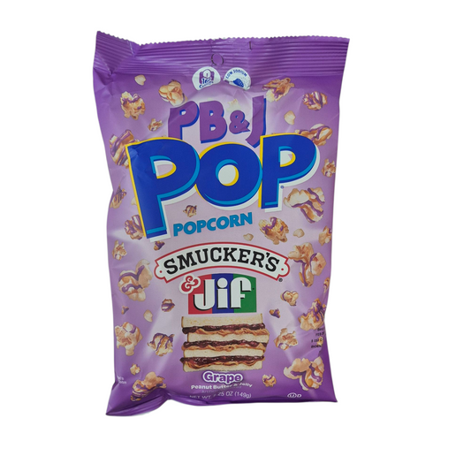 Pop Corn Américain Smucker & Jif  Raisins