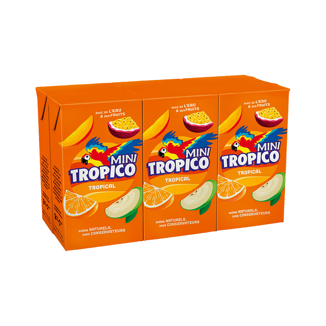 Pack 6 Mini Tropico Tropical 25Cl
